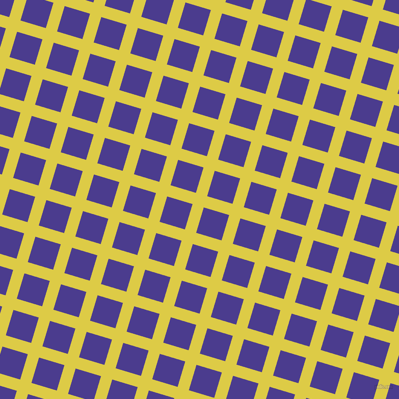 73/163 degree angle diagonal checkered chequered lines, 23 pixel line width, 52 pixel square size, plaid checkered seamless tileable