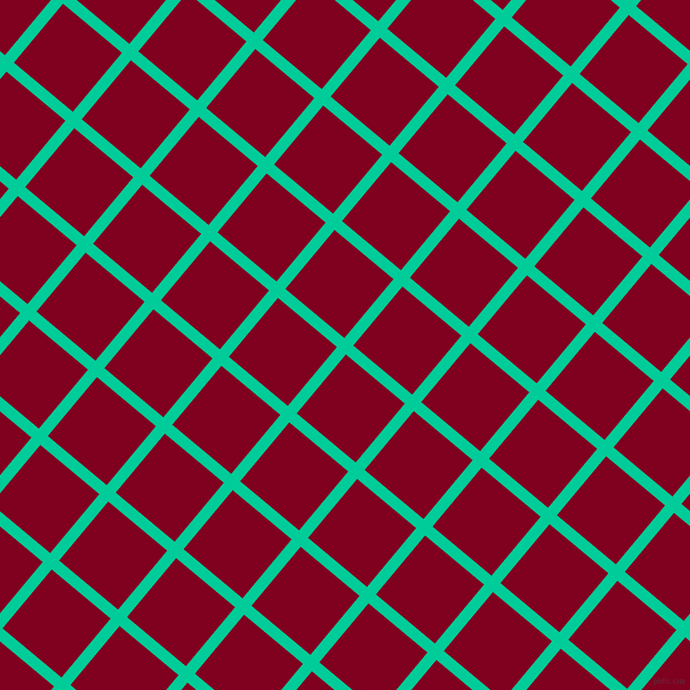 50/140 degree angle diagonal checkered chequered lines, 13 pixel lines width, 86 pixel square size, plaid checkered seamless tileable