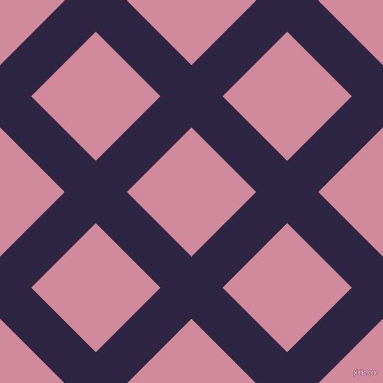 45/135 degree angle diagonal checkered chequered lines, 63 pixel lines width, 131 pixel square size, plaid checkered seamless tileable