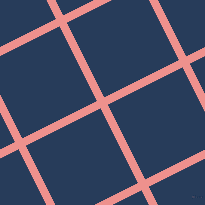 27/117 degree angle diagonal checkered chequered lines, 27 pixel lines width, 278 pixel square size, plaid checkered seamless tileable