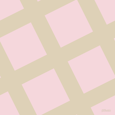 27/117 degree angle diagonal checkered chequered lines, 61 pixel lines width, 143 pixel square size, plaid checkered seamless tileable