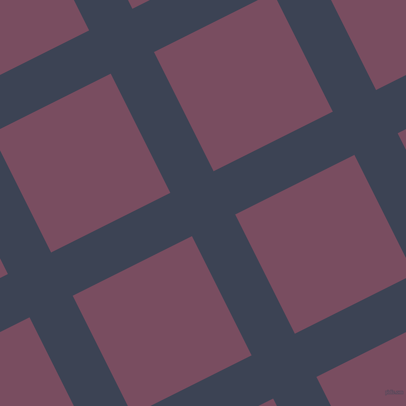 27/117 degree angle diagonal checkered chequered lines, 95 pixel lines width, 262 pixel square size, plaid checkered seamless tileable