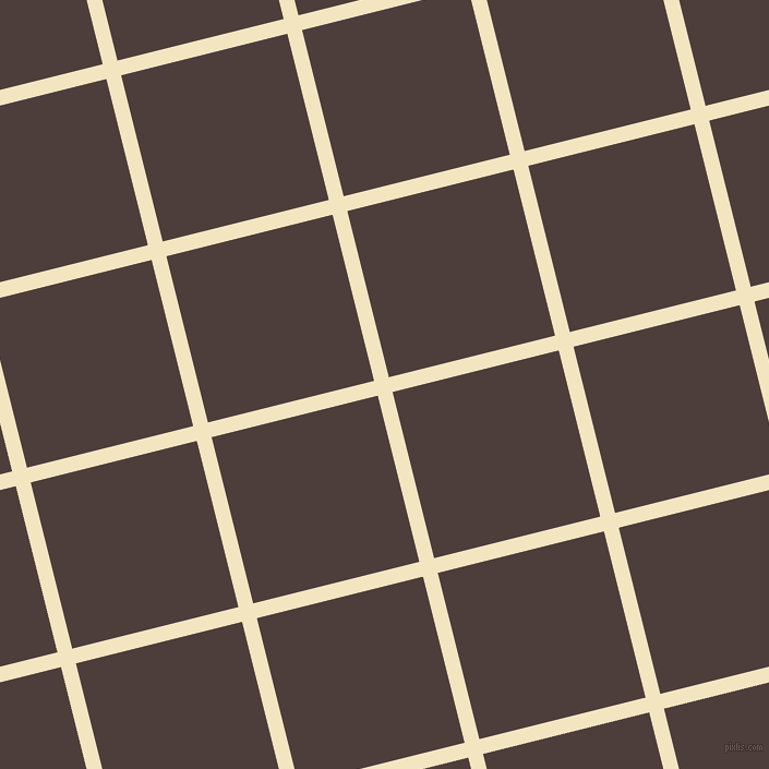 14/104 degree angle diagonal checkered chequered lines, 14 pixel lines width, 157 pixel square size, plaid checkered seamless tileable