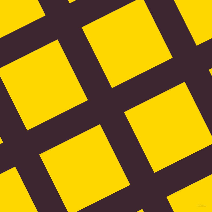 27/117 degree angle diagonal checkered chequered lines, 104 pixel line width, 263 pixel square size, plaid checkered seamless tileable