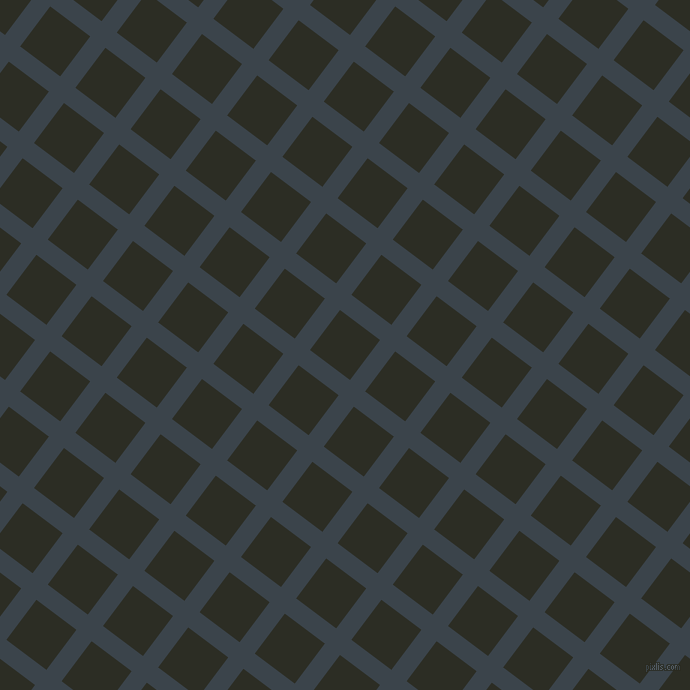 53/143 degree angle diagonal checkered chequered lines, 19 pixel line width, 50 pixel square size, plaid checkered seamless tileable