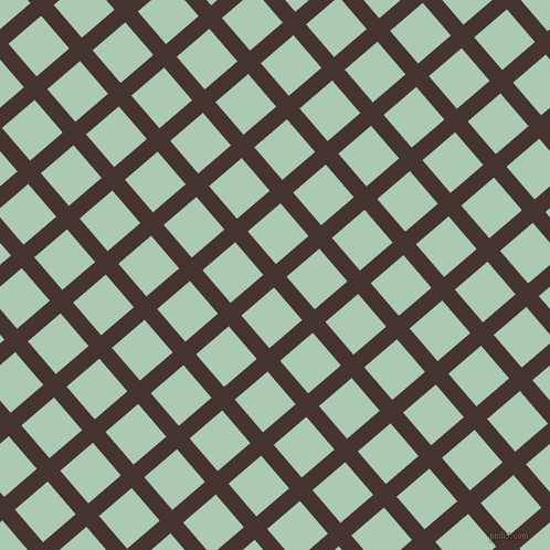 41/131 degree angle diagonal checkered chequered lines, 15 pixel line width, 39 pixel square size, plaid checkered seamless tileable