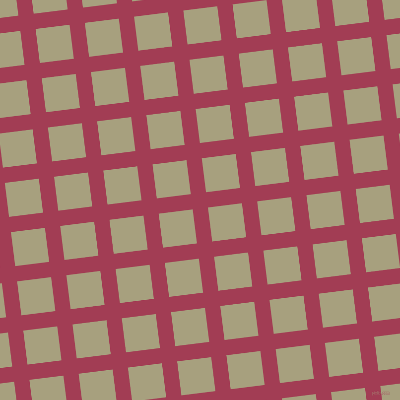 7/97 degree angle diagonal checkered chequered lines, 31 pixel line width, 69 pixel square size, plaid checkered seamless tileable