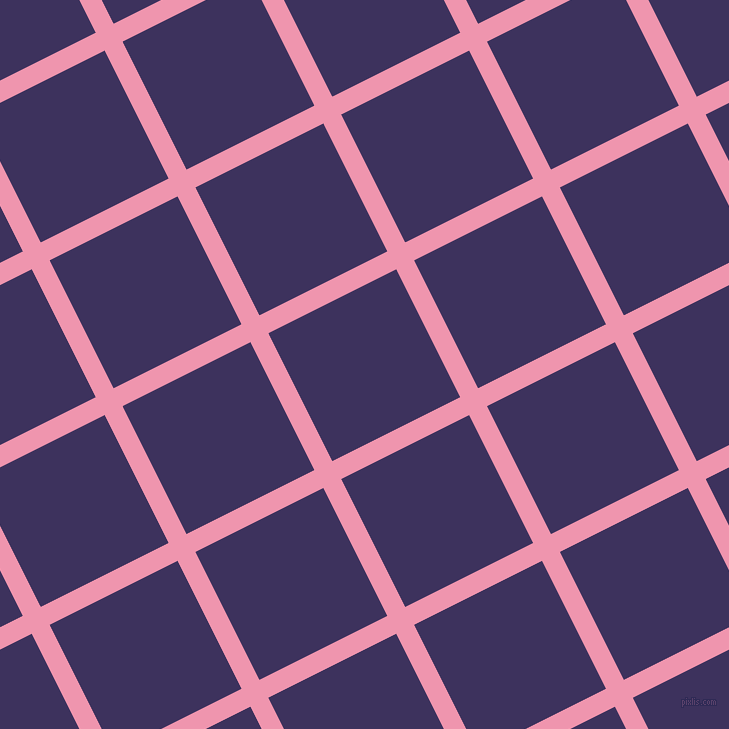 27/117 degree angle diagonal checkered chequered lines, 20 pixel line width, 143 pixel square size, plaid checkered seamless tileable