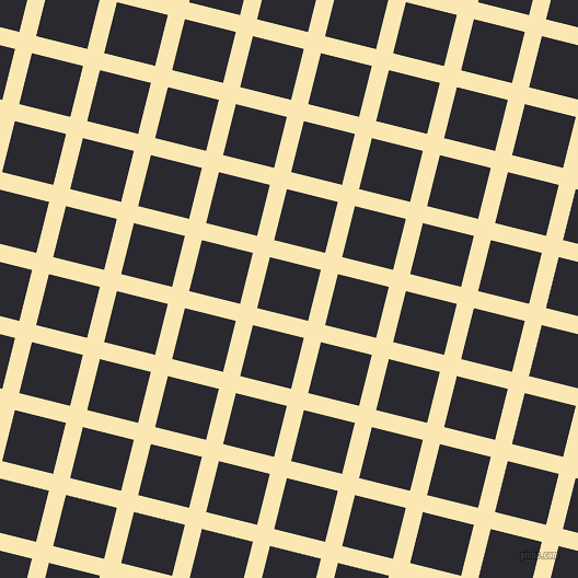 76/166 degree angle diagonal checkered chequered lines, 16 pixel lines width, 48 pixel square size, plaid checkered seamless tileable