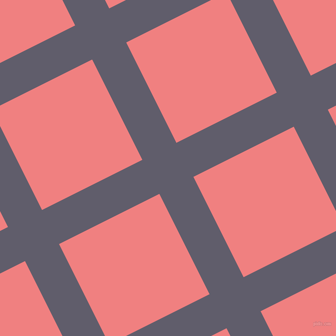 27/117 degree angle diagonal checkered chequered lines, 75 pixel lines width, 221 pixel square size, plaid checkered seamless tileable