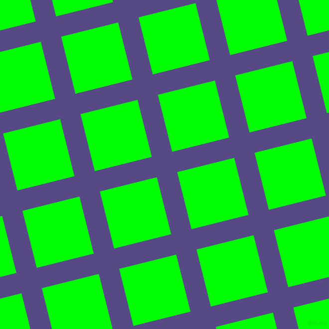 14/104 degree angle diagonal checkered chequered lines, 42 pixel lines width, 118 pixel square size, plaid checkered seamless tileable
