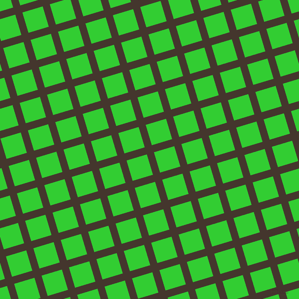 17/107 degree angle diagonal checkered chequered lines, 15 pixel lines width, 43 pixel square size, plaid checkered seamless tileable