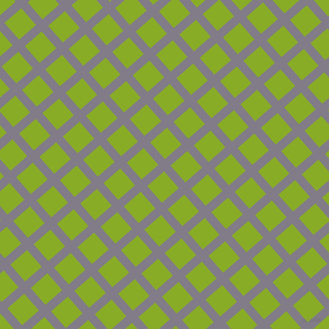 41/131 degree angle diagonal checkered chequered lines, 17 pixel line width, 44 pixel square size, plaid checkered seamless tileable