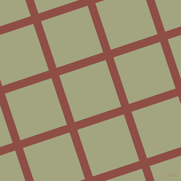 18/108 degree angle diagonal checkered chequered lines, 26 pixel lines width, 159 pixel square size, plaid checkered seamless tileable