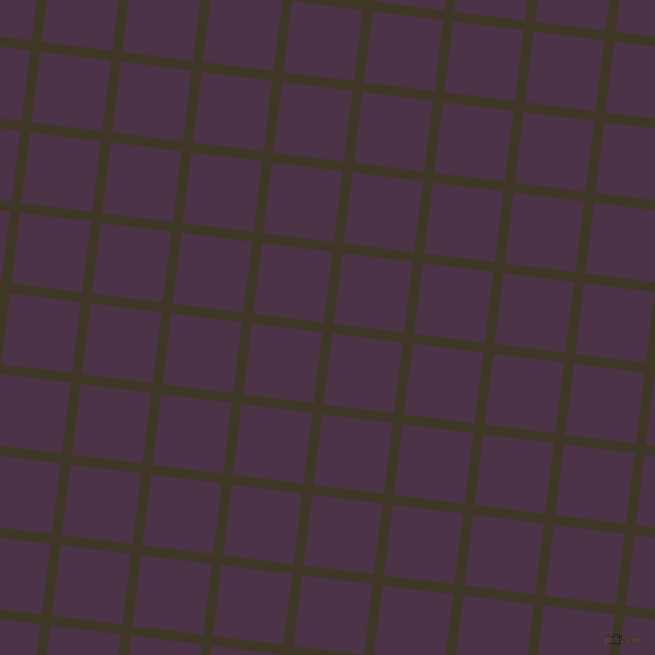 83/173 degree angle diagonal checkered chequered lines, 9 pixel lines width, 65 pixel square size, plaid checkered seamless tileable