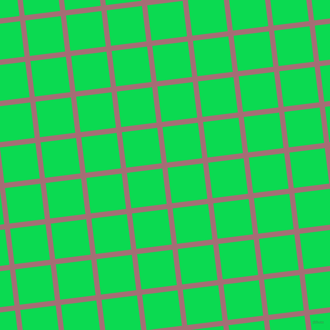 7/97 degree angle diagonal checkered chequered lines, 17 pixel line width, 115 pixel square size, plaid checkered seamless tileable