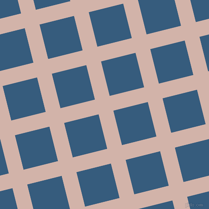 14/104 degree angle diagonal checkered chequered lines, 30 pixel lines width, 70 pixel square size, plaid checkered seamless tileable