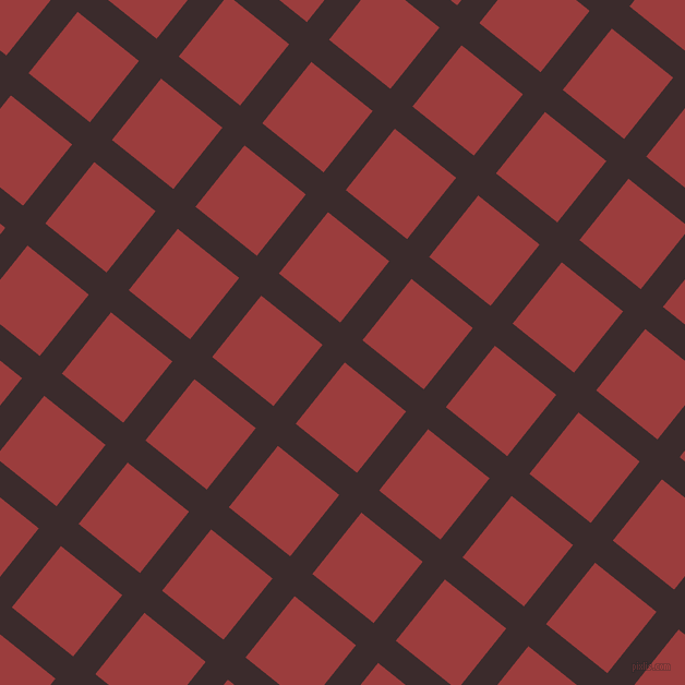 51/141 degree angle diagonal checkered chequered lines, 26 pixel line width, 72 pixel square size, plaid checkered seamless tileable