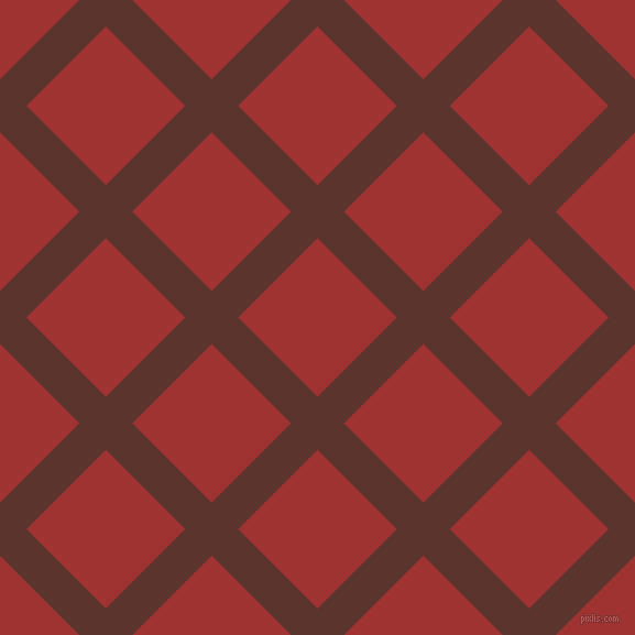 45/135 degree angle diagonal checkered chequered lines, 34 pixel line width, 102 pixel square size, plaid checkered seamless tileable