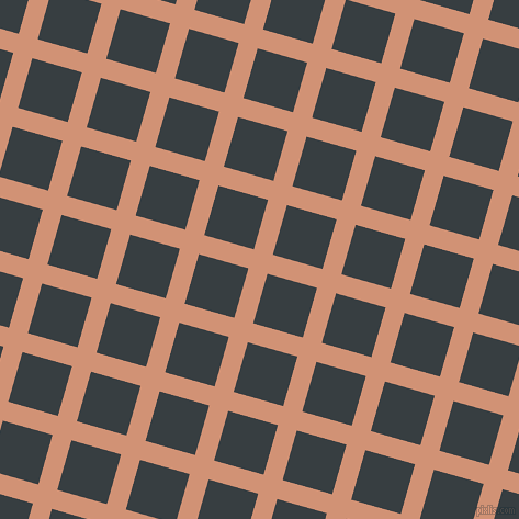 74/164 degree angle diagonal checkered chequered lines, 18 pixel line width, 47 pixel square size, plaid checkered seamless tileable