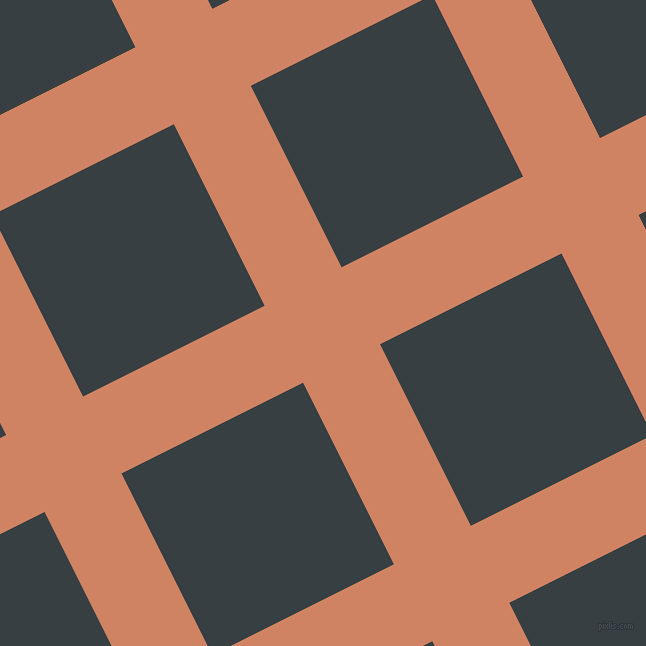 27/117 degree angle diagonal checkered chequered lines, 86 pixel line width, 203 pixel square size, plaid checkered seamless tileable