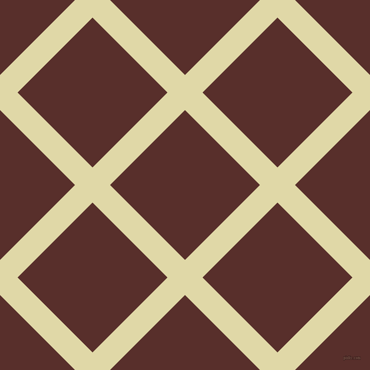 45/135 degree angle diagonal checkered chequered lines, 51 pixel lines width, 218 pixel square size, plaid checkered seamless tileable