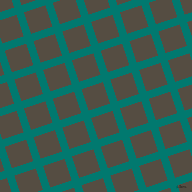18/108 degree angle diagonal checkered chequered lines, 26 pixel line width, 76 pixel square size, plaid checkered seamless tileable