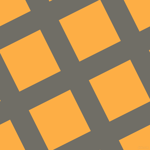 27/117 degree angle diagonal checkered chequered lines, 69 pixel lines width, 153 pixel square size, plaid checkered seamless tileable