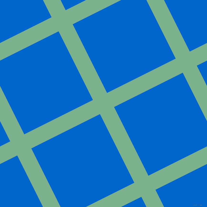 27/117 degree angle diagonal checkered chequered lines, 66 pixel line width, 322 pixel square size, plaid checkered seamless tileable