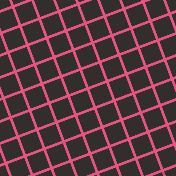 21/111 degree angle diagonal checkered chequered lines, 9 pixel line width, 61 pixel square size, plaid checkered seamless tileable