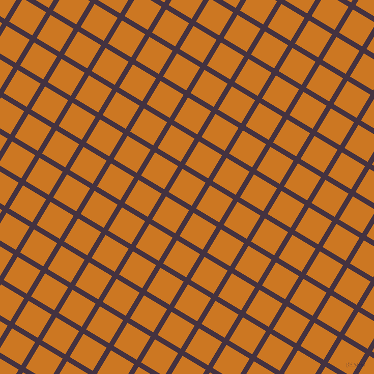 59/149 degree angle diagonal checkered chequered lines, 10 pixel lines width, 53 pixel square size, plaid checkered seamless tileable