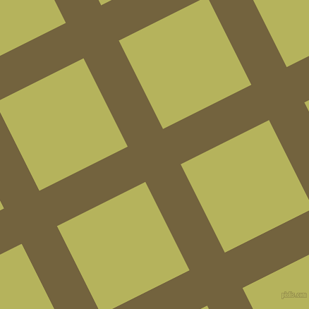 27/117 degree angle diagonal checkered chequered lines, 56 pixel line width, 140 pixel square size, plaid checkered seamless tileable