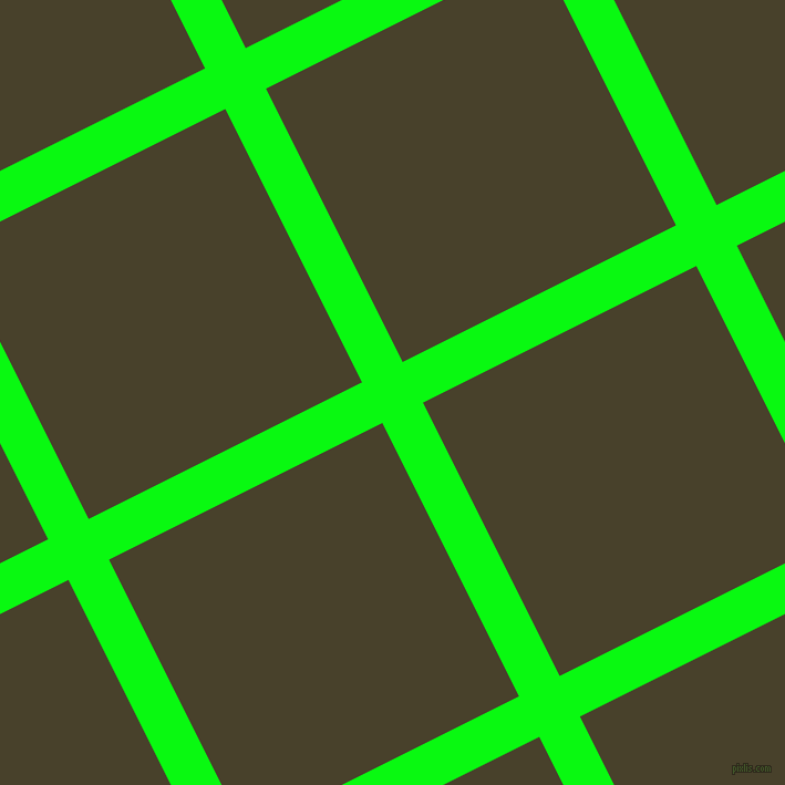 27/117 degree angle diagonal checkered chequered lines, 41 pixel lines width, 276 pixel square size, plaid checkered seamless tileable