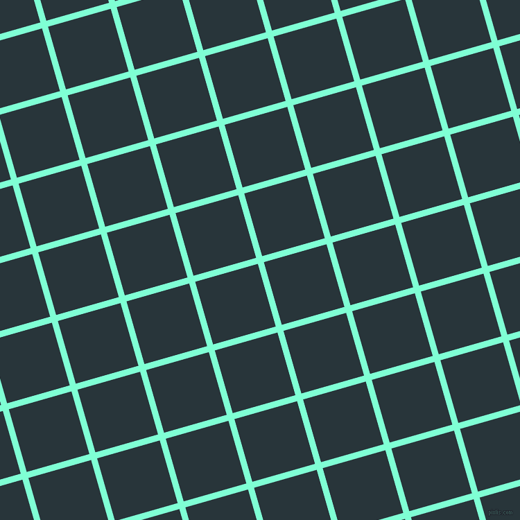 16/106 degree angle diagonal checkered chequered lines, 9 pixel line width, 94 pixel square size, plaid checkered seamless tileable