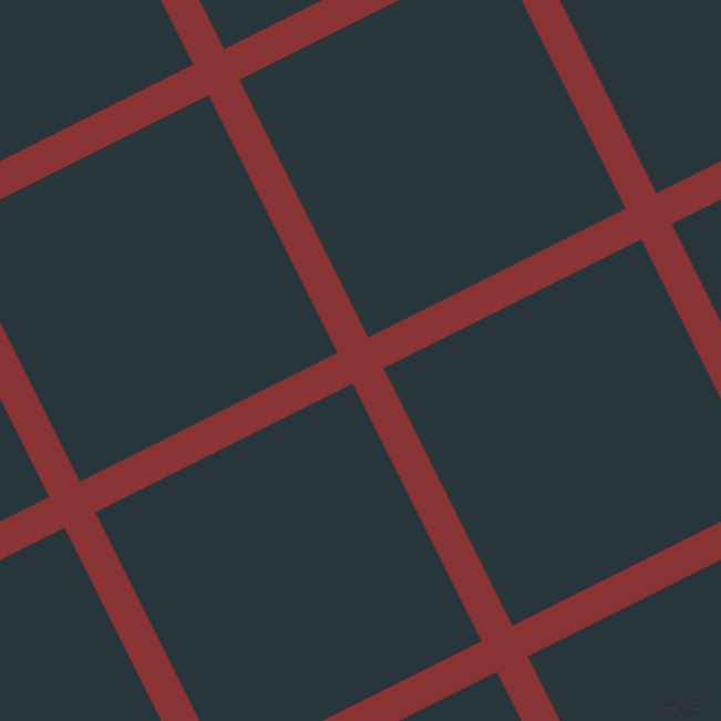 27/117 degree angle diagonal checkered chequered lines, 31 pixel lines width, 260 pixel square size, plaid checkered seamless tileable