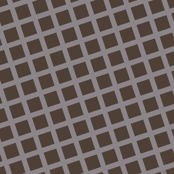 18/108 degree angle diagonal checkered chequered lines, 20 pixel lines width, 52 pixel square size, plaid checkered seamless tileable