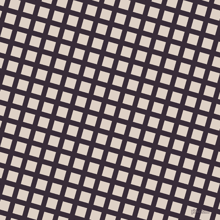 74/164 degree angle diagonal checkered chequered lines, 10 pixel lines width, 20 pixel square size, plaid checkered seamless tileable
