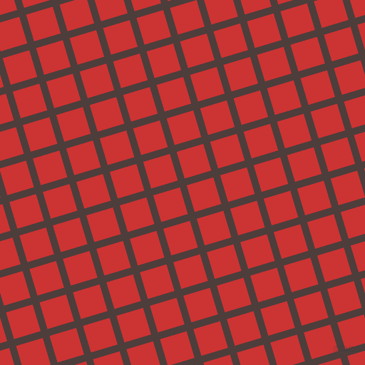 17/107 degree angle diagonal checkered chequered lines, 10 pixel lines width, 39 pixel square size, plaid checkered seamless tileable
