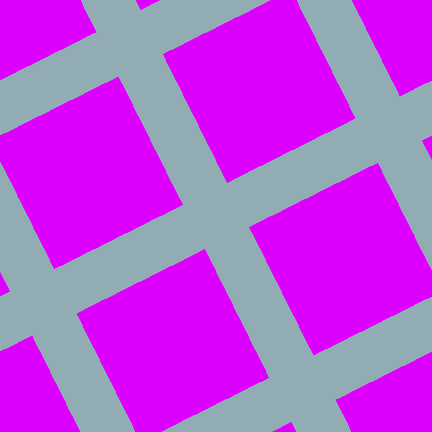 27/117 degree angle diagonal checkered chequered lines, 102 pixel line width, 296 pixel square size, plaid checkered seamless tileable