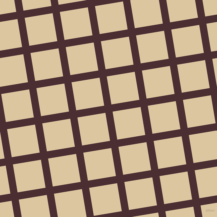9/99 degree angle diagonal checkered chequered lines, 29 pixel line width, 113 pixel square size, plaid checkered seamless tileable