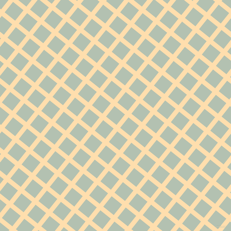 51/141 degree angle diagonal checkered chequered lines, 16 pixel line width, 46 pixel square size, plaid checkered seamless tileable