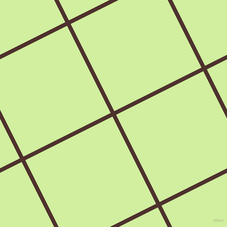 27/117 degree angle diagonal checkered chequered lines, 14 pixel line width, 342 pixel square size, plaid checkered seamless tileable