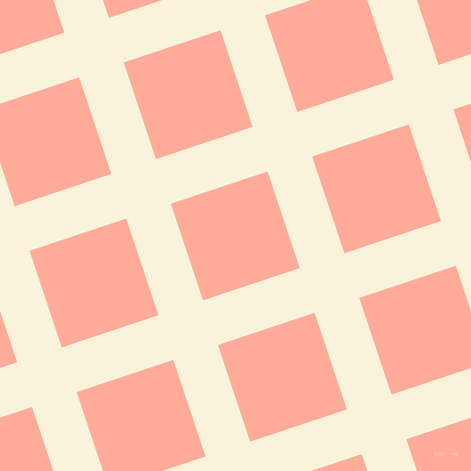 18/108 degree angle diagonal checkered chequered lines, 68 pixel lines width, 147 pixel square size, plaid checkered seamless tileable