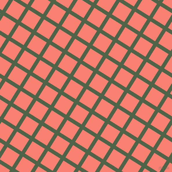 58/148 degree angle diagonal checkered chequered lines, 13 pixel lines width, 50 pixel square size, plaid checkered seamless tileable