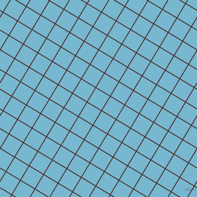 59/149 degree angle diagonal checkered chequered lines, 3 pixel lines width, 53 pixel square size, plaid checkered seamless tileable