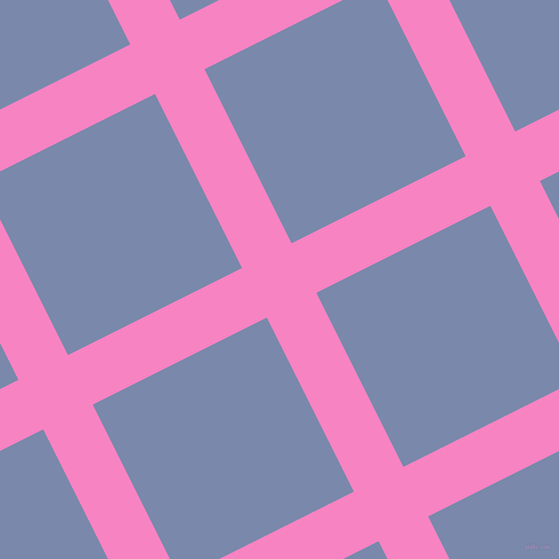 27/117 degree angle diagonal checkered chequered lines, 78 pixel line width, 274 pixel square size, plaid checkered seamless tileable