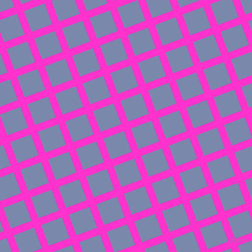 21/111 degree angle diagonal checkered chequered lines, 15 pixel line width, 45 pixel square size, plaid checkered seamless tileable