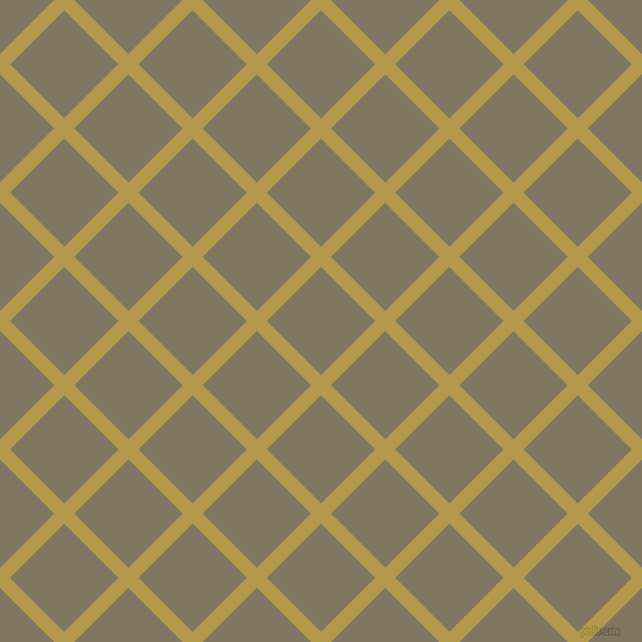 45/135 degree angle diagonal checkered chequered lines, 13 pixel lines width, 70 pixel square size, plaid checkered seamless tileable