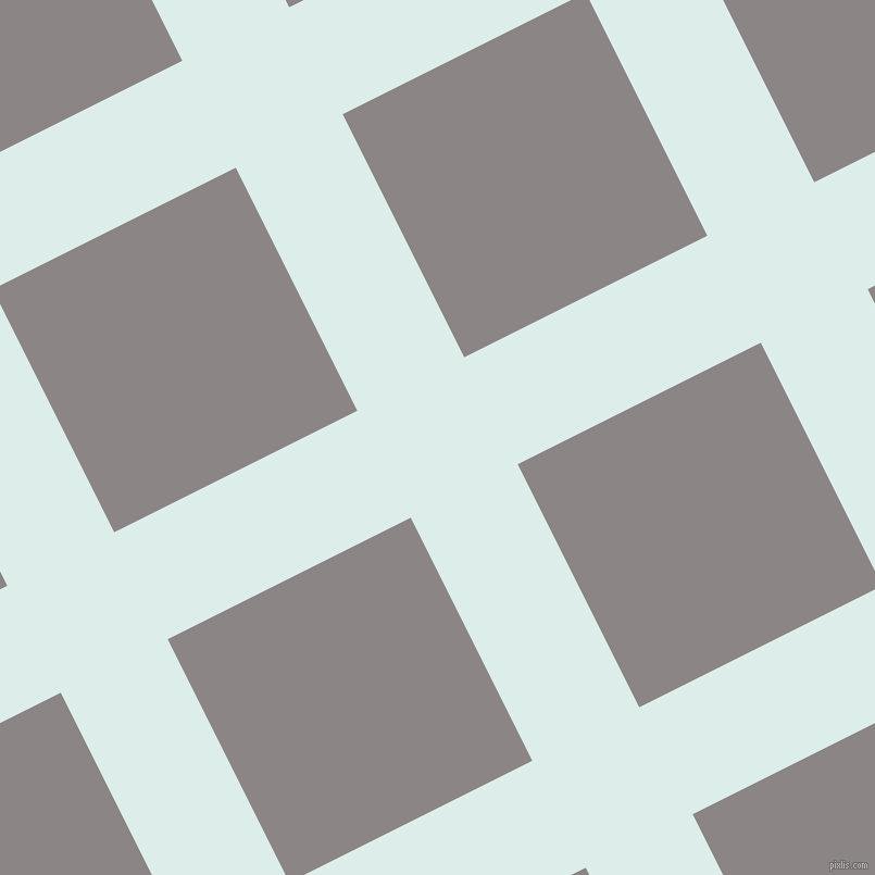 27/117 degree angle diagonal checkered chequered lines, 110 pixel lines width, 250 pixel square size, plaid checkered seamless tileable