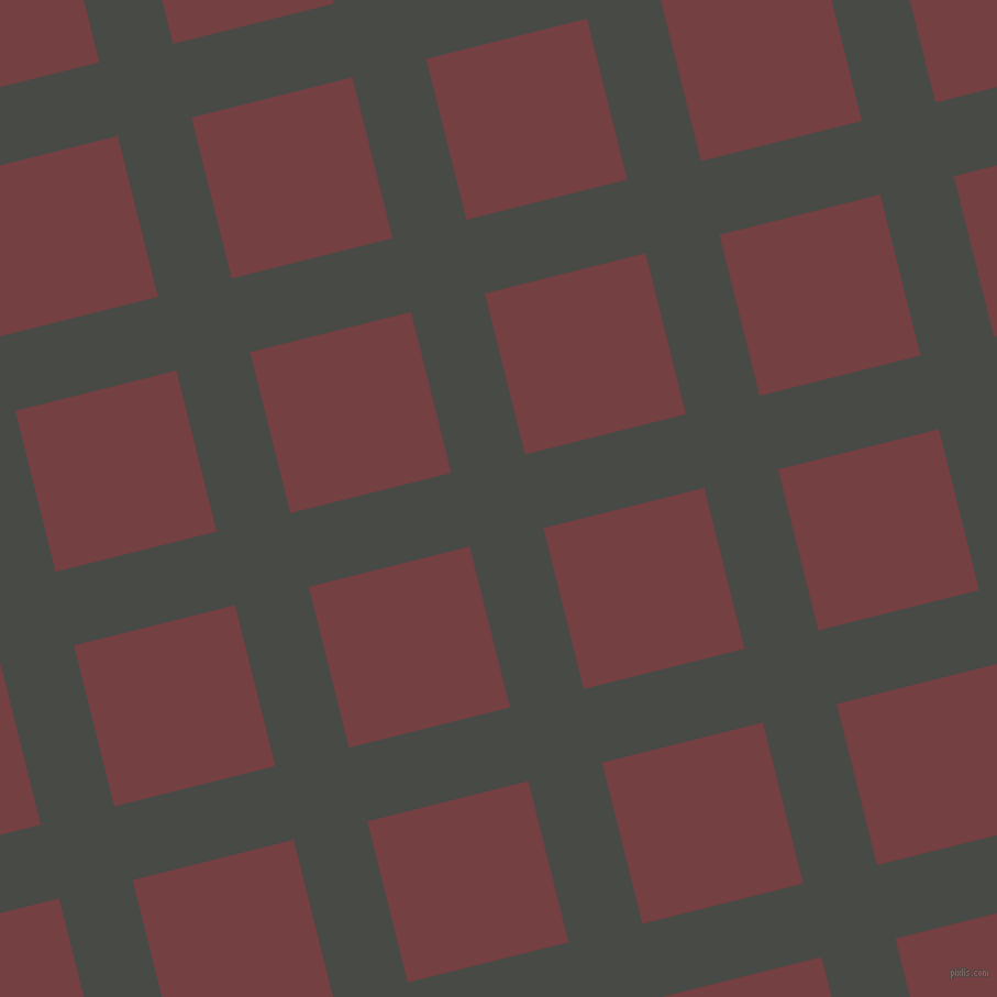 14/104 degree angle diagonal checkered chequered lines, 69 pixel lines width, 151 pixel square size, plaid checkered seamless tileable